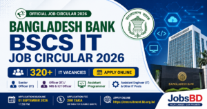 Senior Officer (IT), Officer (IT), Assistant Programmer